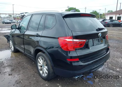 2017 BMW X3 xDrive28I из США, поврежденный, VIN 5UXWX9C51H0T04580